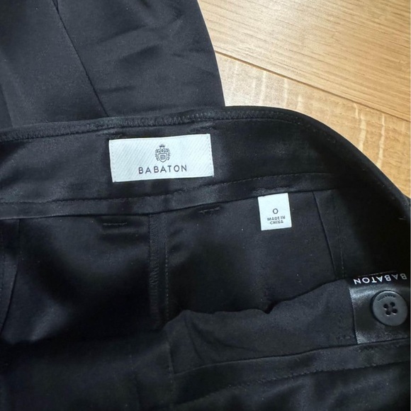 Aritzia Babaton Refined Satin Cargo Pant Size 0 - Picture 4 of 4